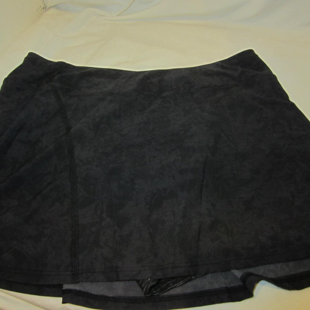 BOBBE ACTIVE slate black skort skirt shorts WOMEN S